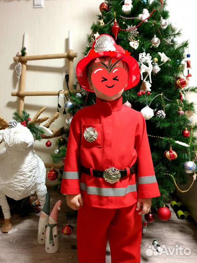Костюм пожарного. Новогодний косюм
