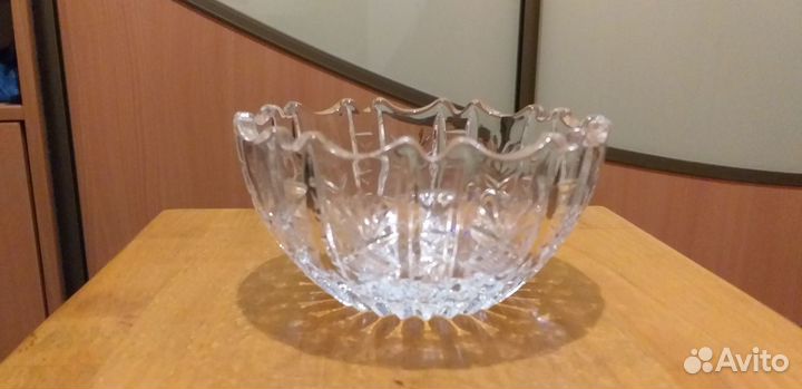 Салатник хрустальный