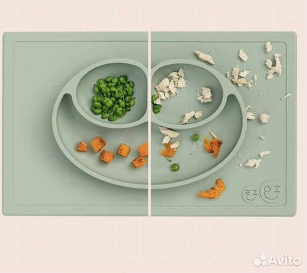 Тарелка на присоске ezpz