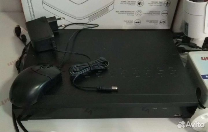 18 Камер pое видеонаблюдения с микрофоном