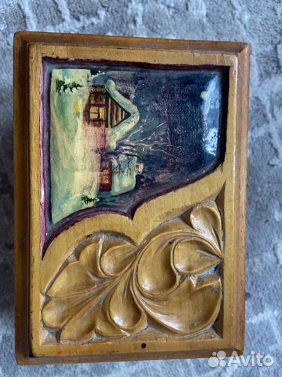 Шкатулка деревянная ручная работа