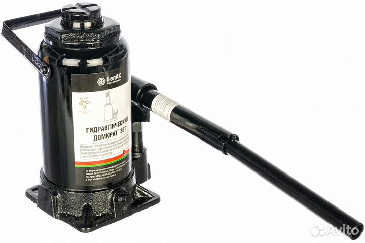Домкрат бутылочный гидравлический 20т белак