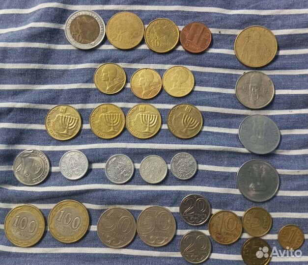 Лот иностранных монет