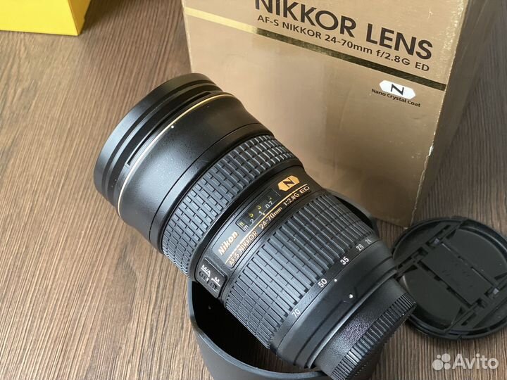 Nikon 24-70mm 2.8 отличное состояние