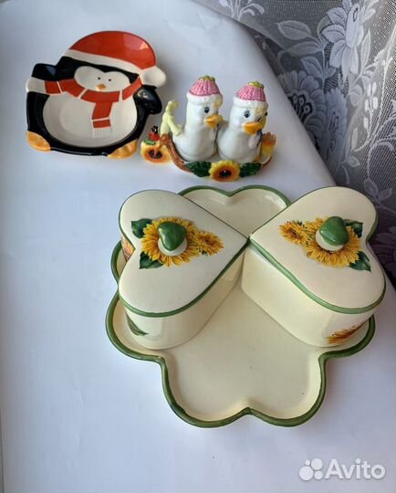 Солонки, сахарница детское