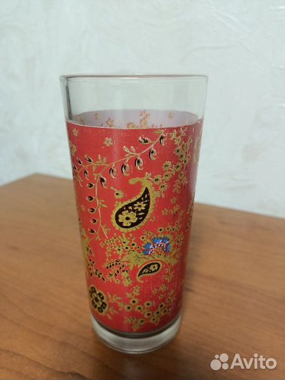 Стаканы новые набор 6 штук (с подставкой)