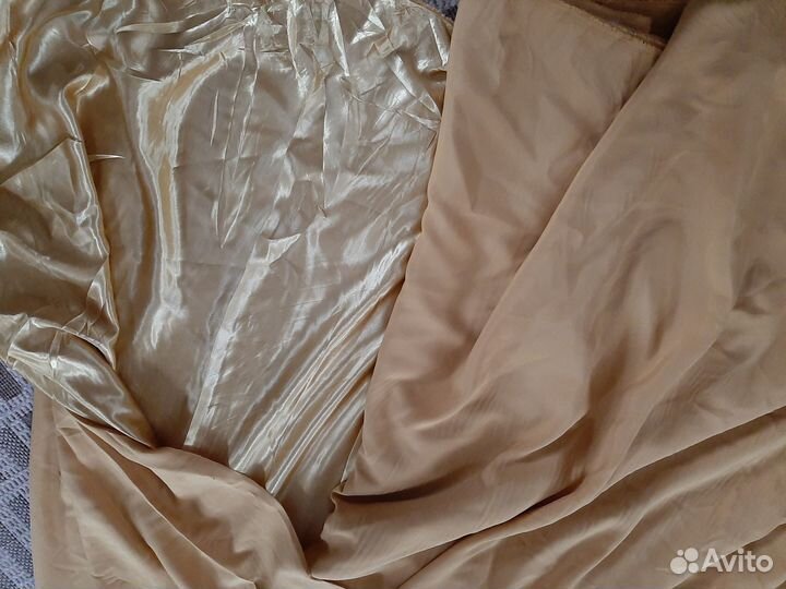 Креп сатин, замша искусственная (остатки)