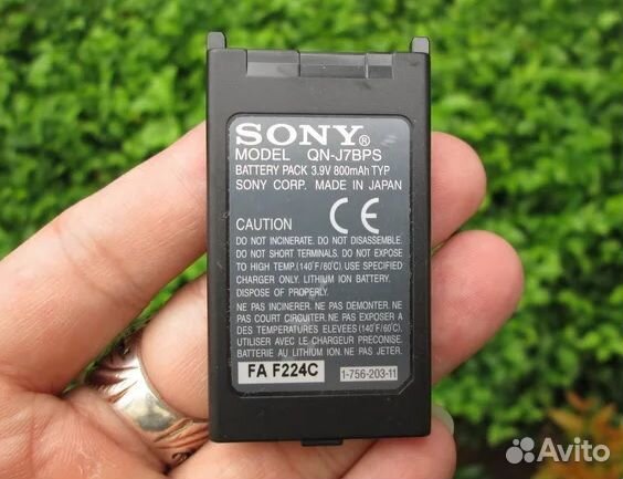 Батарея sony QN-J7BPS (CMD-J7, CMD-J70)