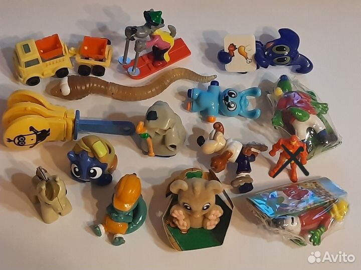 Фигурки из киндеров