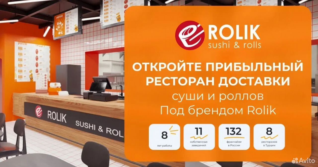 Франшиза роллы/суши, Мамонтово