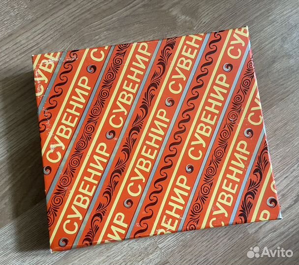 Сувенирный набор деревянных ложек СССР- 80 года