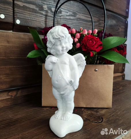 Статуэтки из гипса ангелочки