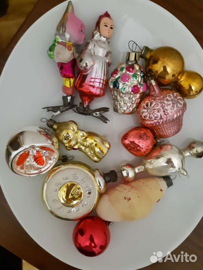 Елочные игрушки СССР