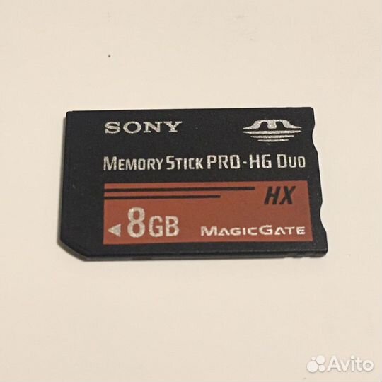 Sony Memory Stick PRO-HG Duo HX 8GB карта памяти