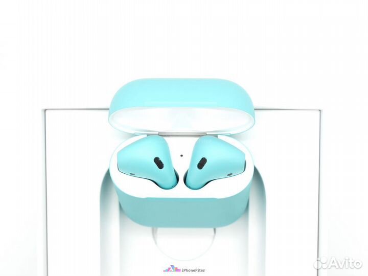 Беспроводные наушники AirPods 2 (Бирюзовый)