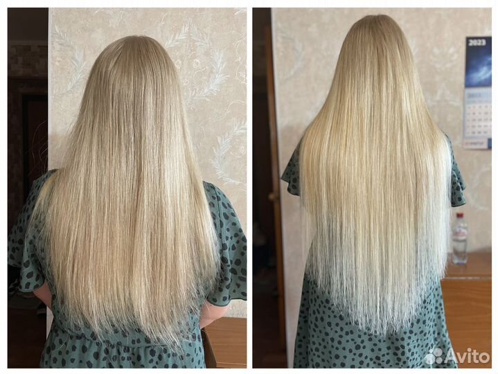 Итальянское горячее наращивание волос