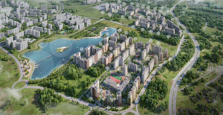 1-к. квартира, 41,8 м², 7/17 эт.