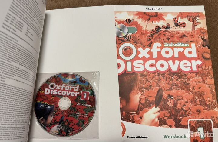 Oxford dicover 1: st.book, workbook, CD)