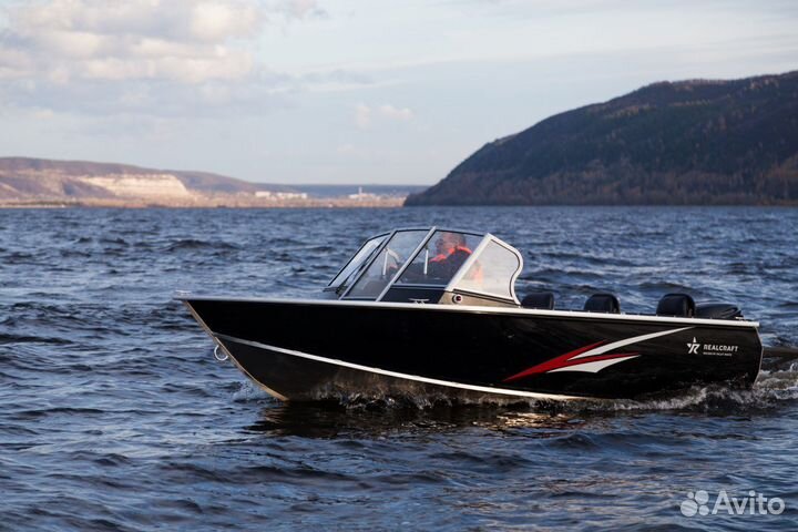 Моторная лодка realcraft 470 Fish PRO