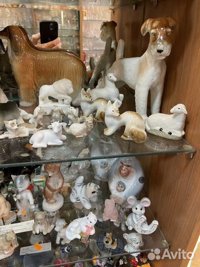 Фарфор животные