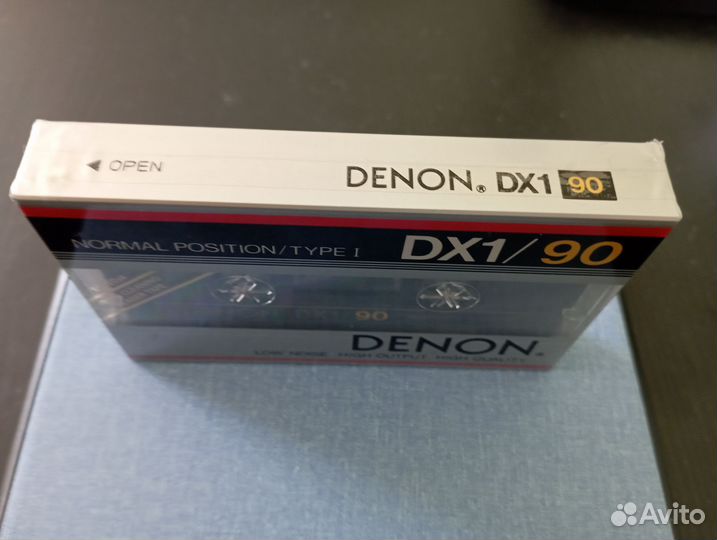 Аудиокассета новая denon