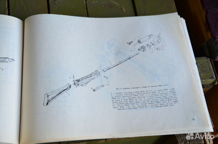 Каталог деталей и сборочных единиц акс74