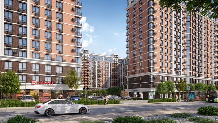 1-к. квартира, 37,1 м², 14/16 эт.