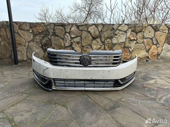Бампер в сборе passat b7