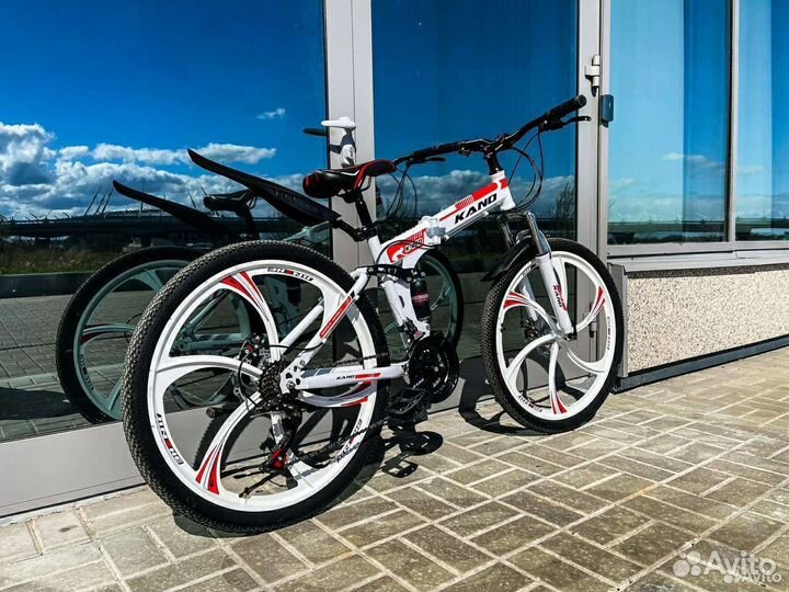 Велосипед складной на литых дисках