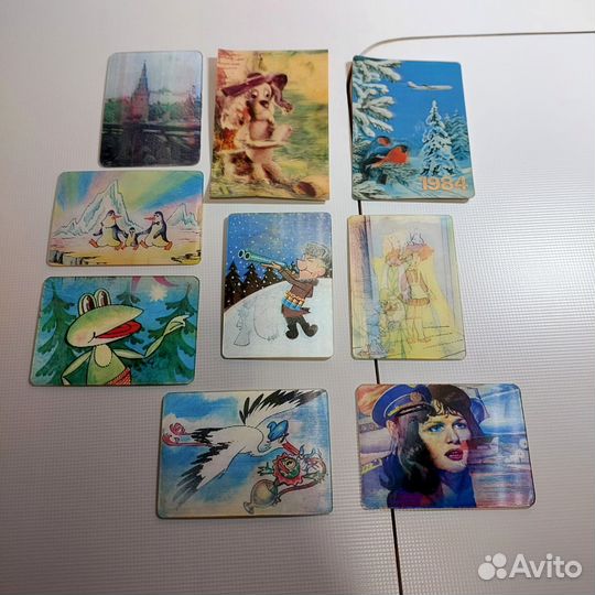 Календарики СССР