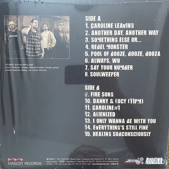 Виниловая пластинка Volbeat – The Strength / The S