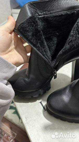 Ботильоны натуральная кожа