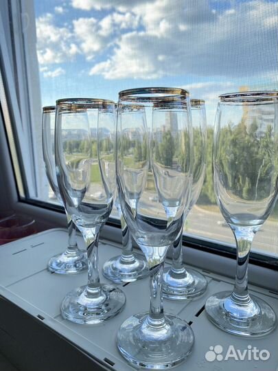 Бокалы 2 набора