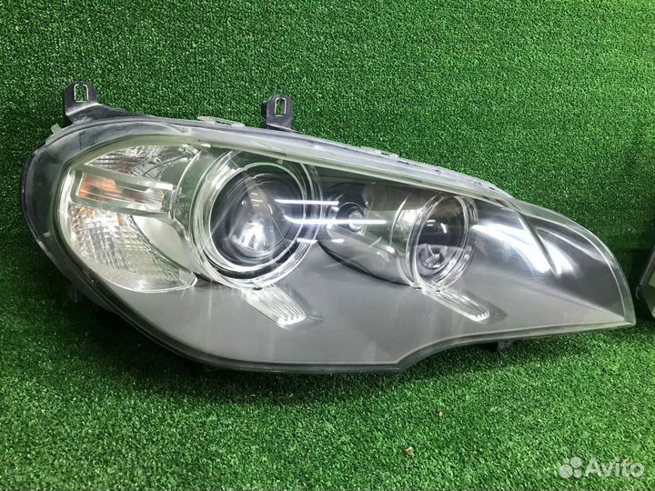 Фары на BMW x5 е70 Адаптив