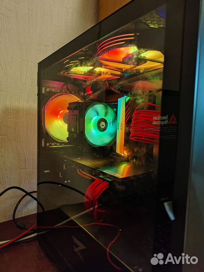 Компьютер i3 12100f rx 5700xt