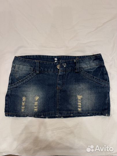 Мини-юбка y2k хайп сигма