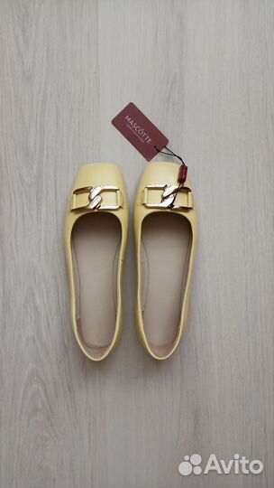 Балетки новые нат. кожа Mascotte, 38р