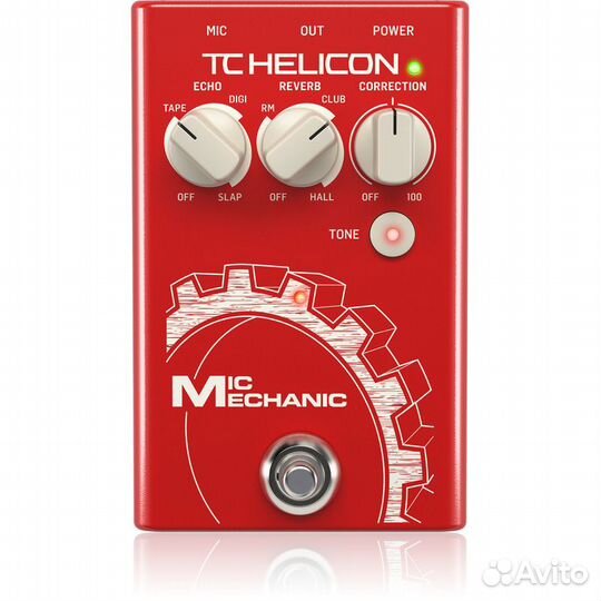 Напольная вокальная педаль эффектов TC helicon MIC