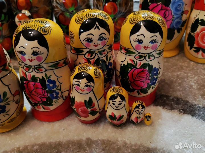 Матрешка, шкатулка