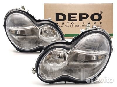 Фары правая-левая Mercedes C-Class W203