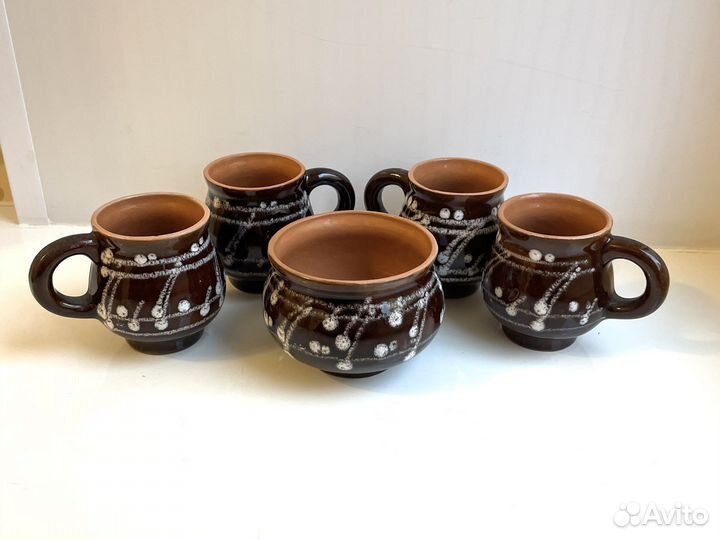 Сервиз кофейный керамика