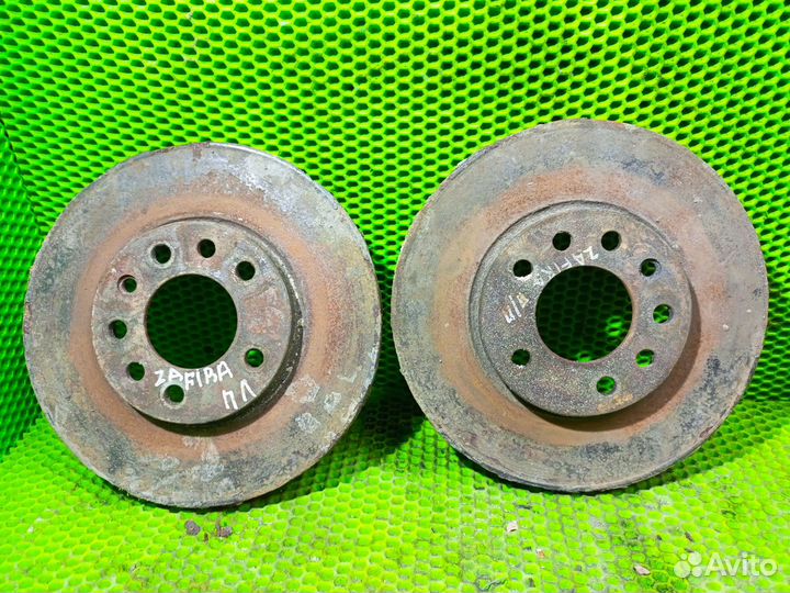 Тормозной диск zafira a передний