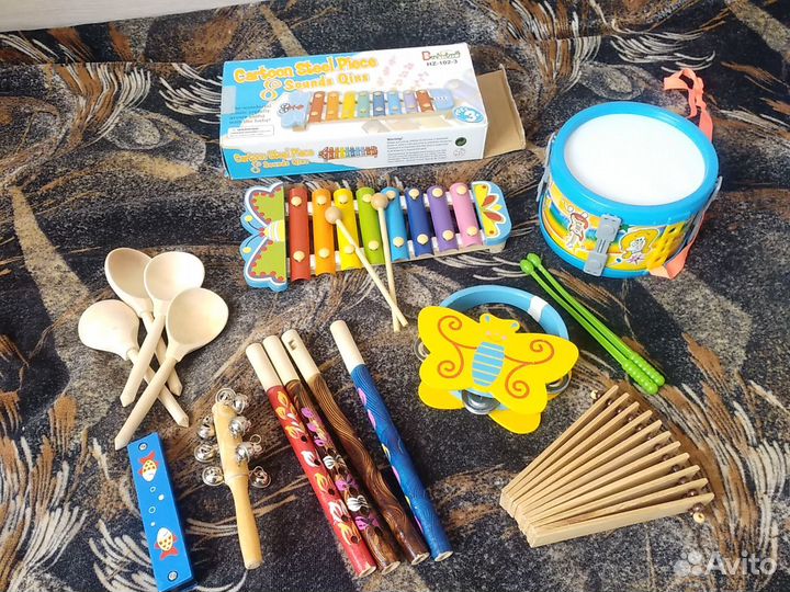 Музыкальные инструменты 10 шт