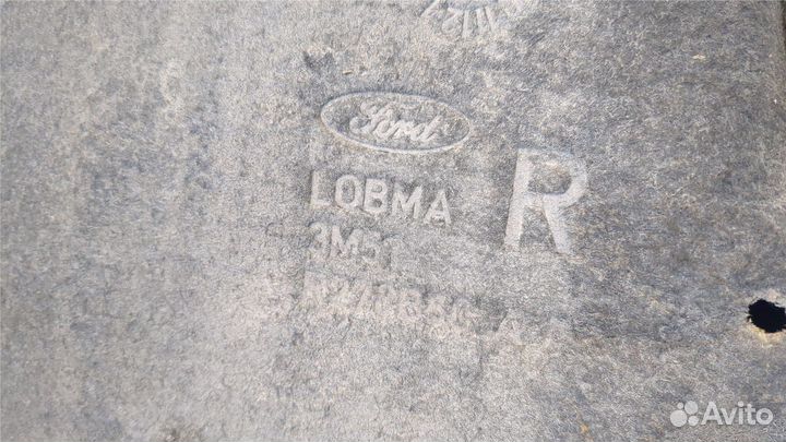 Защита арок (подкрылок) Ford C-Max, 2007