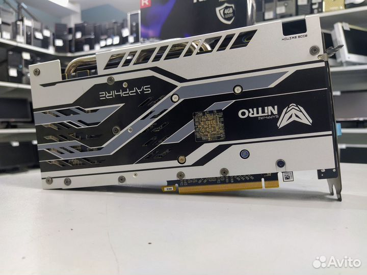 Видеокарта Sapphire AMD Radeon RX 580 4Gb nitro+