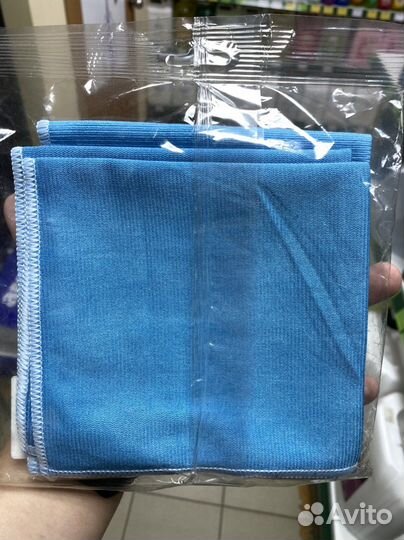 Салфетки для стекол, 30х30, 3шт, оптом