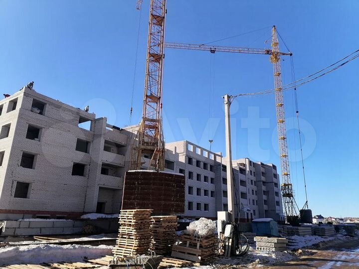 1-к. квартира, 50,7 м², 1/12 эт.