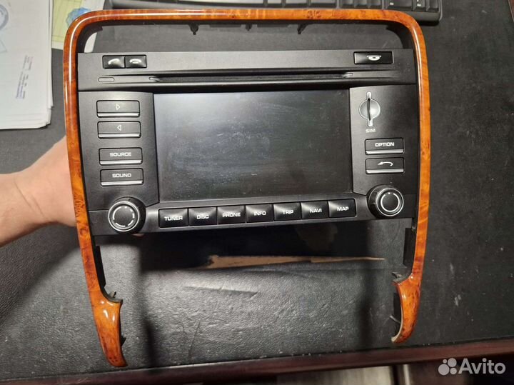 Магнитола porsche cayenne 957