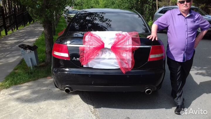 Украшения на авто свадьба