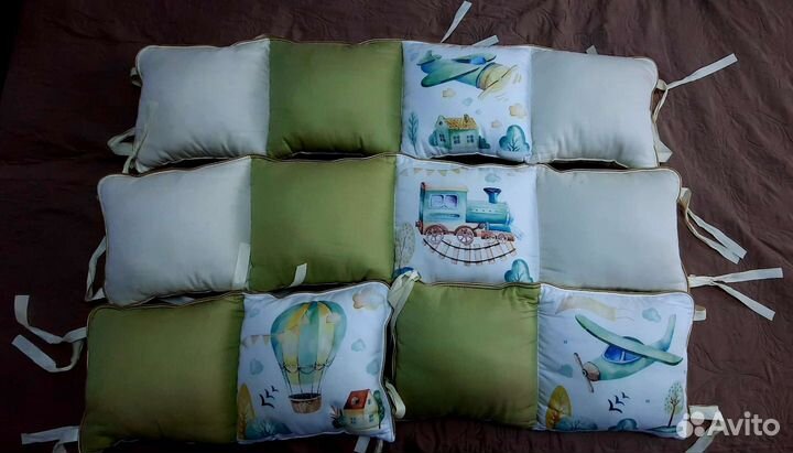 Бортики в кроватку